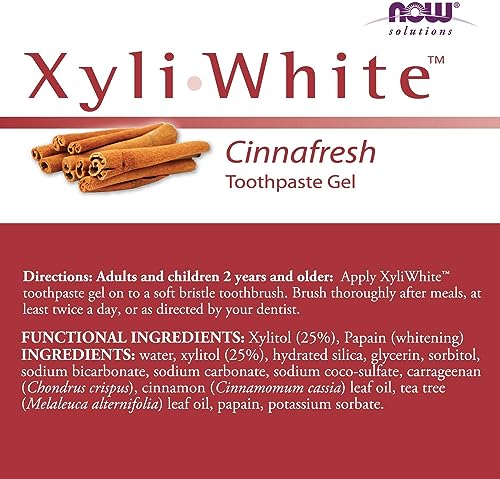 NOW Solutions Xyliwhite Cinnamontoothpaste Gel, 181g