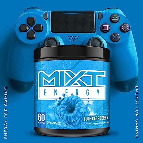 MIXT Energy Supplement, Designed for Energy and Focus, 8 Hour Energy Drink, No Sugar, No Calories, Awesome Taste, Gaming Energy, Keto Approved (60 Servings, Fruit Punch