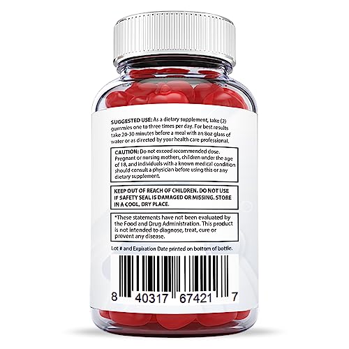 Justified Laboratories 1st Choice Keto ACV Gummies 1000MG Vegan Non GMO with Pomegranate Juice Beet Root B12 60 Gummys