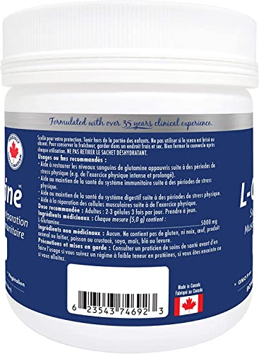 NAKA Platinum PRO L-Glutamine 5000 mg - BONUS size 250g Powder (200+50 FREE)