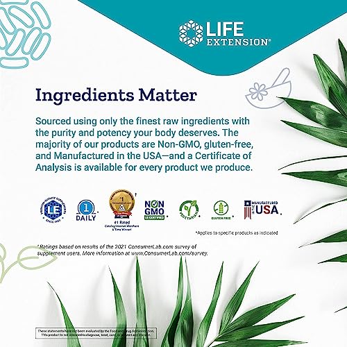 Life Extension AMPK Metabolic Activator - For Weight Management, Healthy Cellular Metabolism - Helps Burn Fat - Gluten free, Non-GMO, 30 Vegetarian Tablets