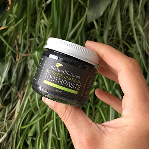 Nelson Naturals Activated Charcoal Peppermint Toothpaste 93g