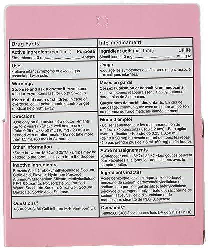 Ovol Drops - Fast, gentle Infant Colic Relief, 15mL