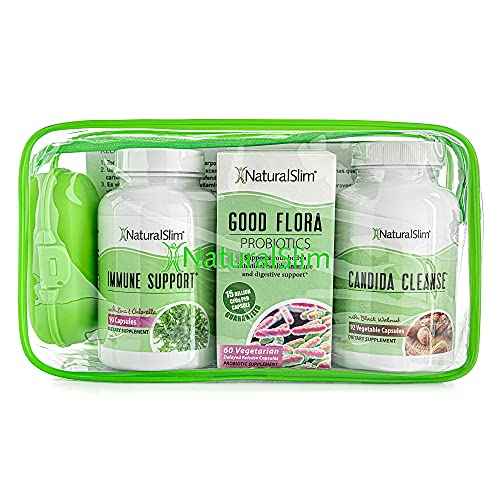 NaturalSlim Candiseptic Kit Capsules – Formulated by Frank Suarez (1 Pack)