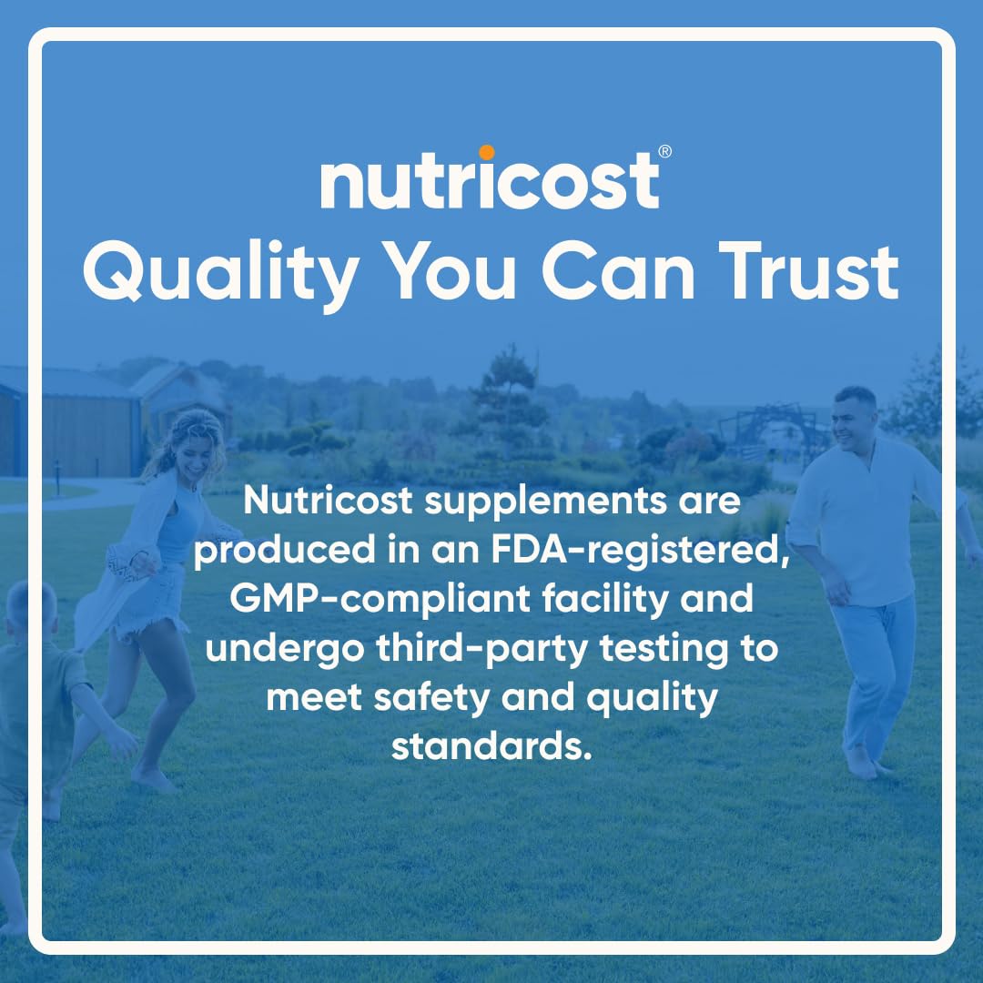 Nutricost Grass-Fed Collagen Powder 1LB (454 G) - Bovine Collagen Hydrolysate (Unflavored) - Collagen Peptides