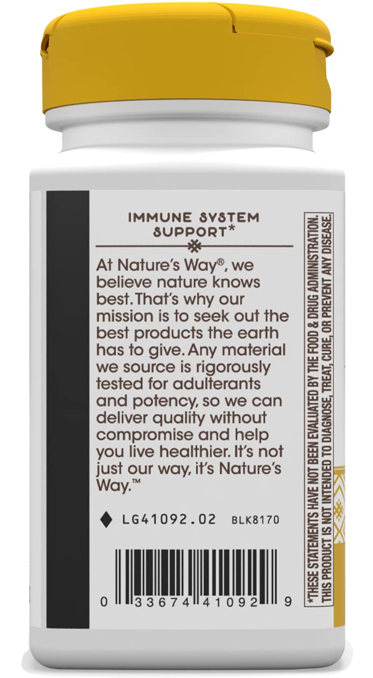 Nature's Way Zinc Lozenges with Vitamin C & Echinacea, Immune Support*, Wild Berry Flavored, 60 Lozenges (Pack of 2)