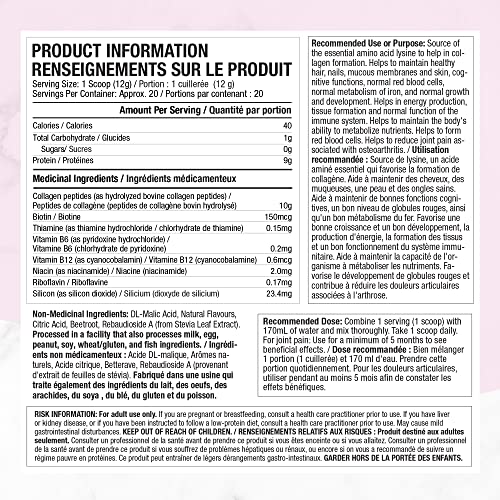 Pre-Order | Arrives in 5–10 Days – Collagen Powder, Purely Inspired Collagen Peptides Powder, Beauty, Supports Skin, Hair and Nail, Joint Pain Support, Mixed Berry, 20 Servings