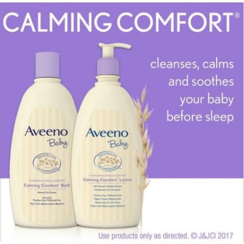 AVEENO BABY LAVENDER & VANILLA SCENTED 532ML - E-Pharmacy Ghana