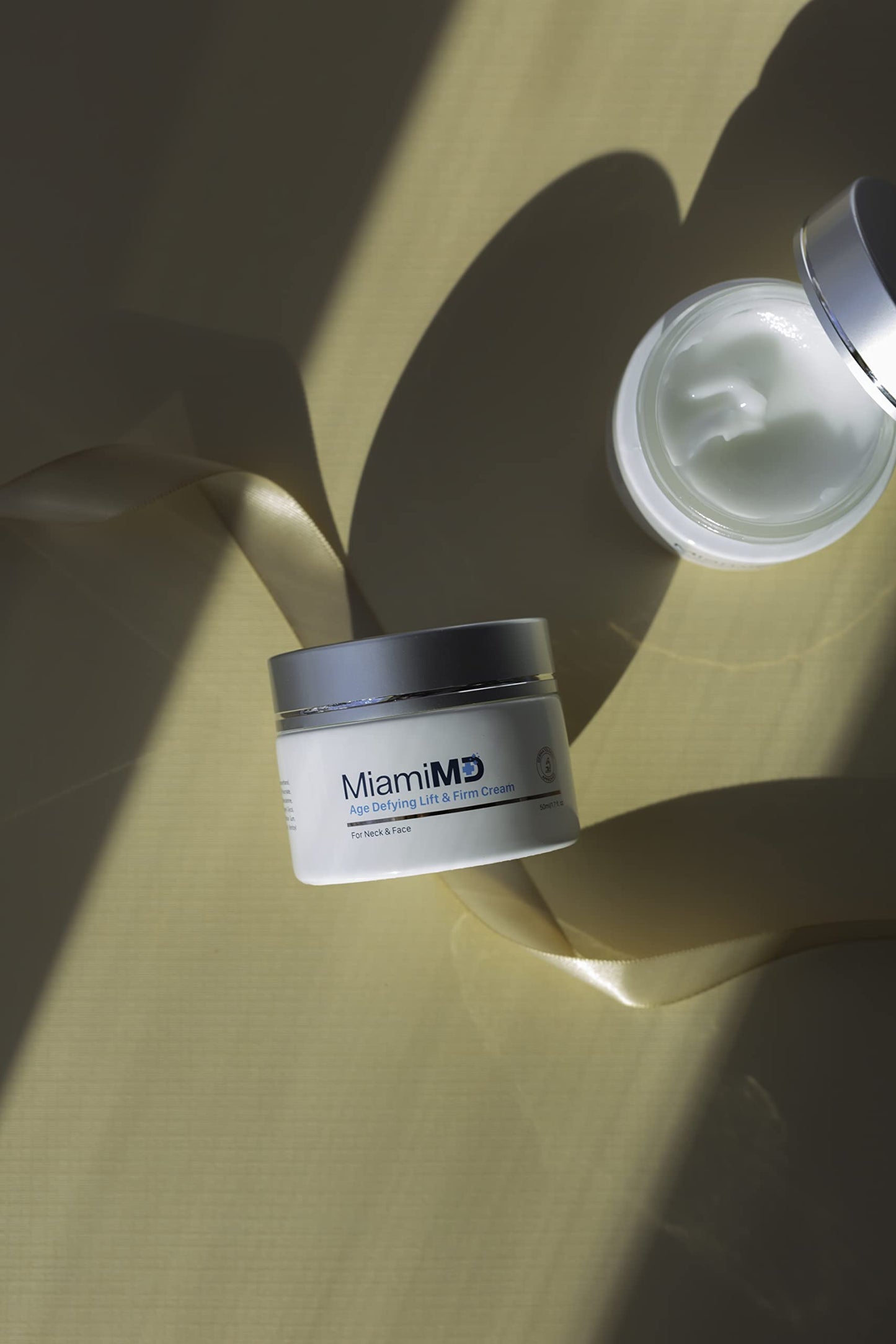 MiamiMD Age-Defying Lifting & Firming Face Cream for Women - Lift & Firm for Anti Aging, Wrinkle Reducer & Hydrating Moisturizer for Smooth, Radiant Skin, Tightening Cream for Face & Neck – 1.7oz