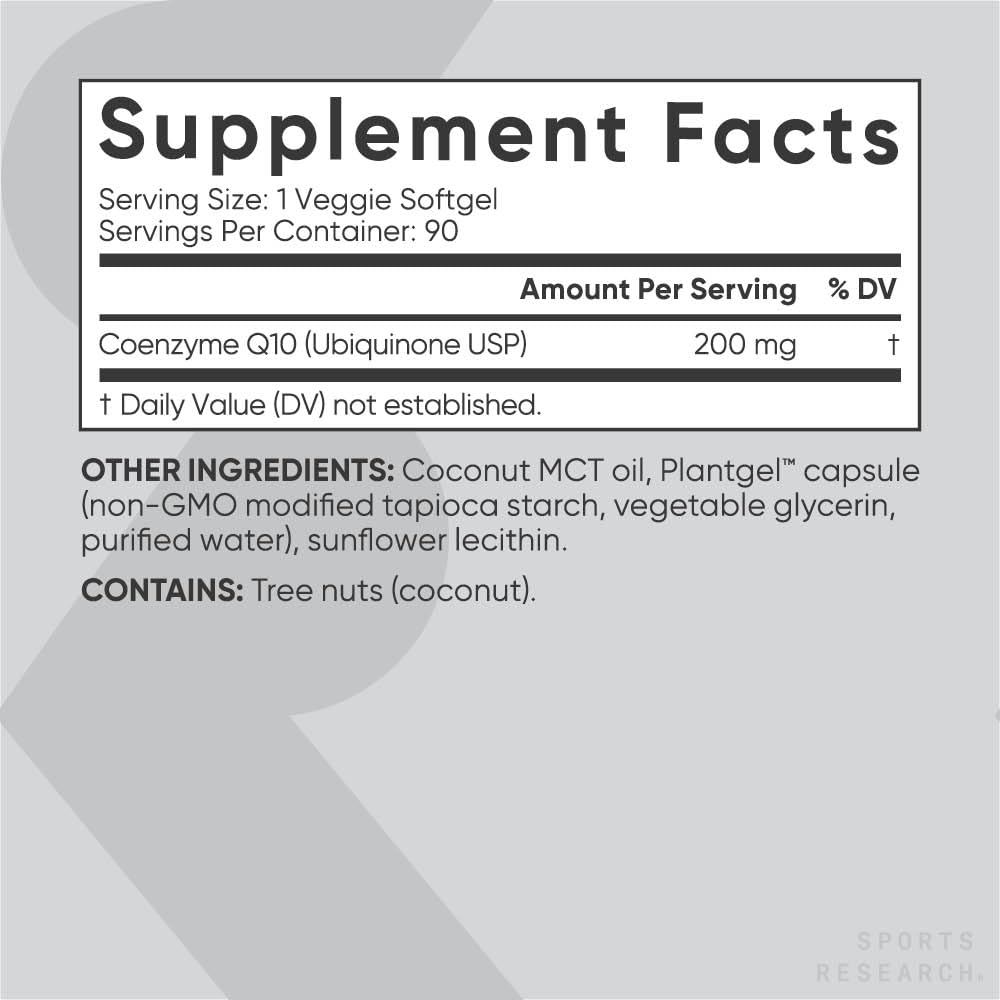 Sports Research 1250 mg Omega 3 Burpless Fish Oil from Single-Source Wild Alaskan Pollock, CoQ10 (200mg) Enhanced w/Coconut MCT Oil for Better Absorption and 5000iu Vitamin D with 100mcg Mk7 Vitamin K