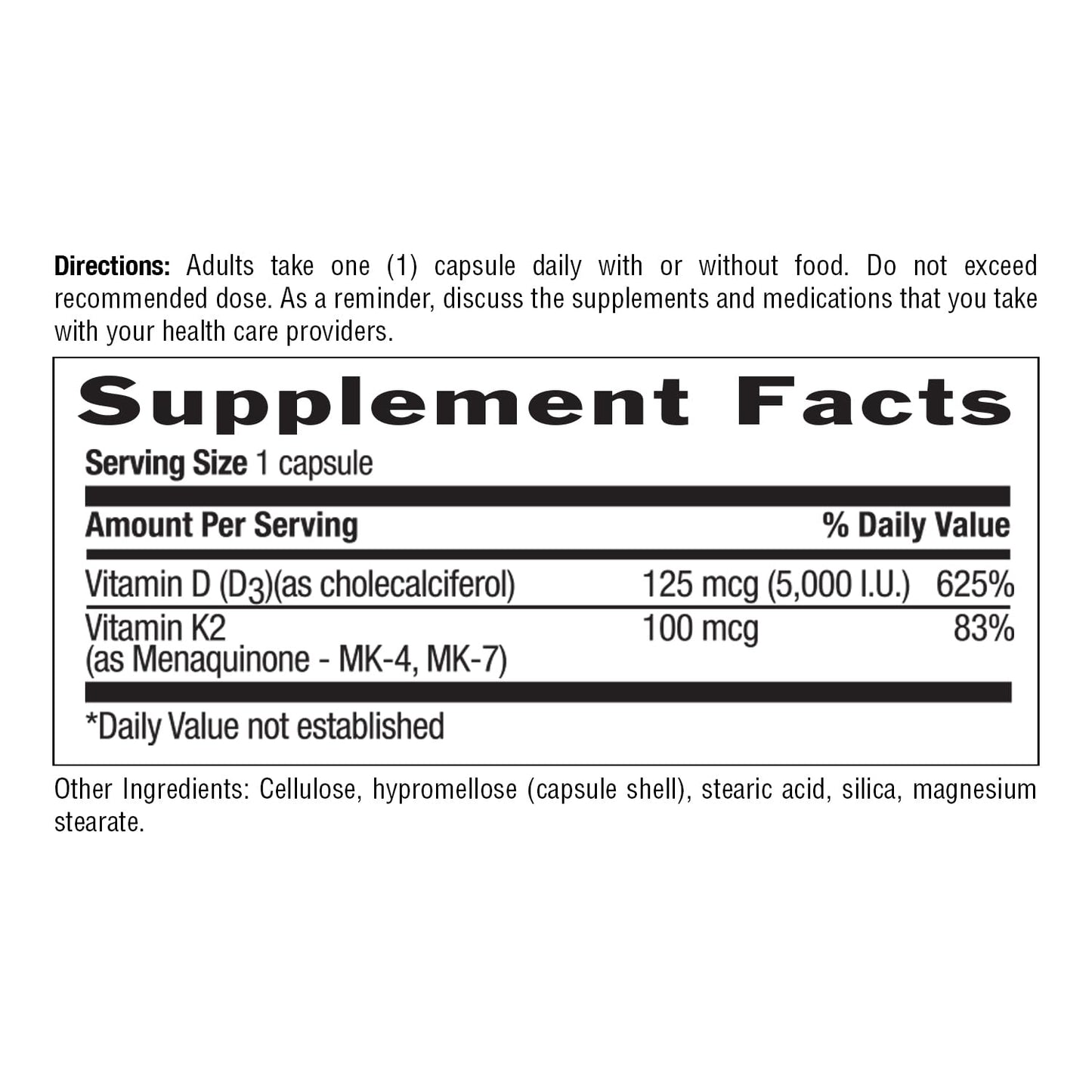 Pre-Order | Arrives in 5–10 Days – Country Life Vegan D3 + K2 – 5000 IU Vitamin D3 & 100 mcg MK-4 & MK-7 | Supports Bone, Immune, Colon & Artery Health | Certified Vegan, Gluten-Free, B-Corp, 60 Capsules
