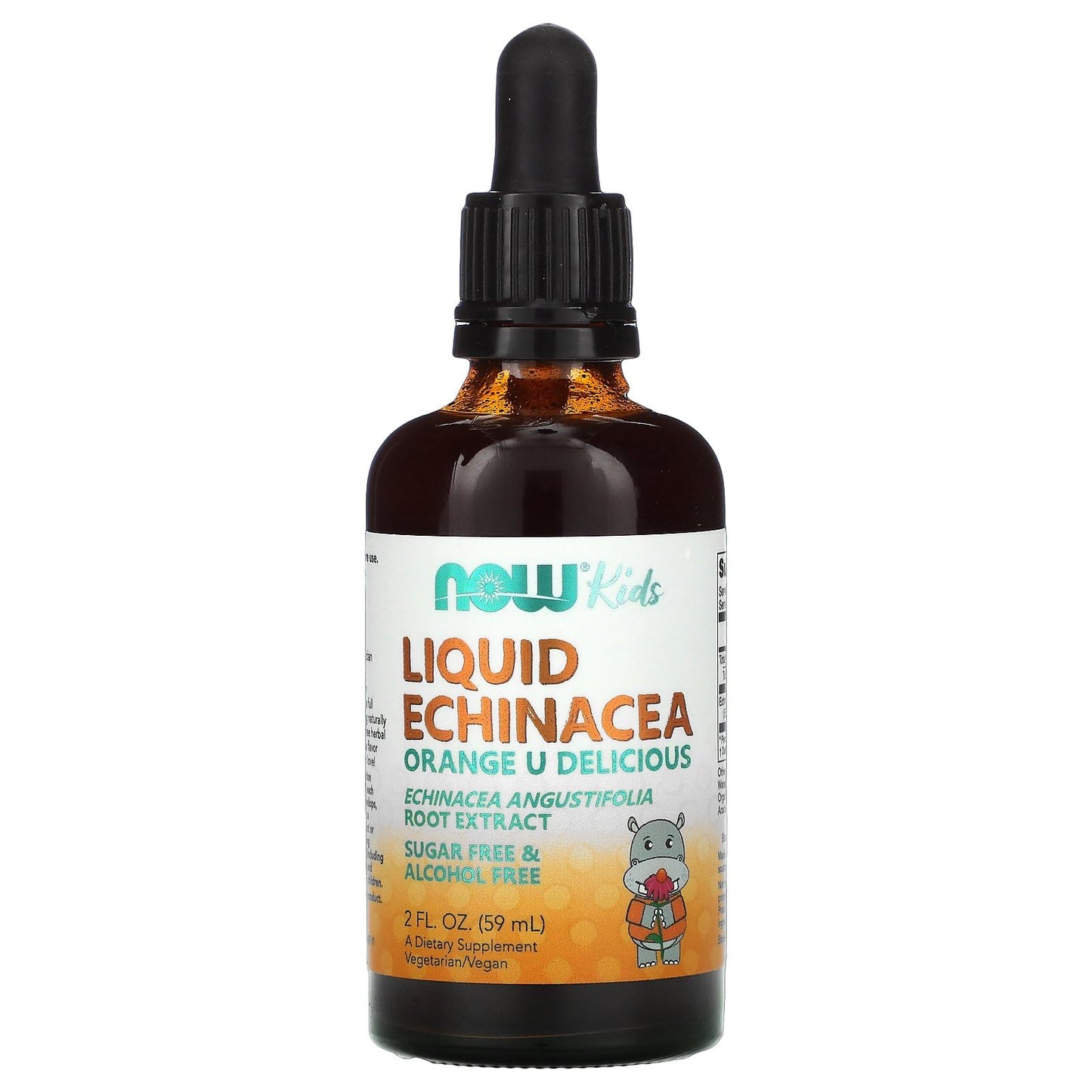 NOW Foods Supplements, Kids Liquid Echinacea with Dropper, Immune System Support, Formulated for Kids, 2 Fl Ounce, packaging may vary