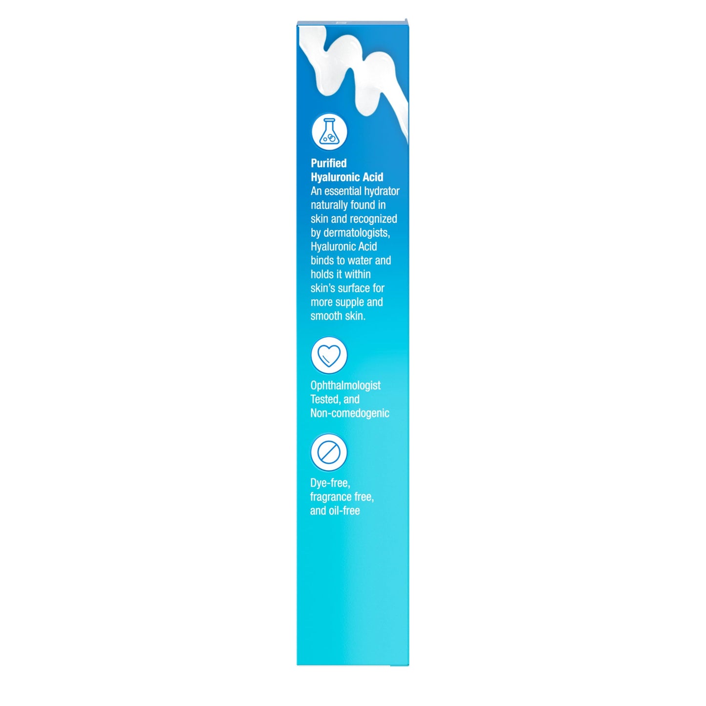 Neutrogena Hydro Boost Under Eye Cream, with Purified Hyaluronic Acid, Keeps Under Eye Area Looking Smooth & Hydrated, Fragrance Free and Non-Comedogenic, 0.5 oz
