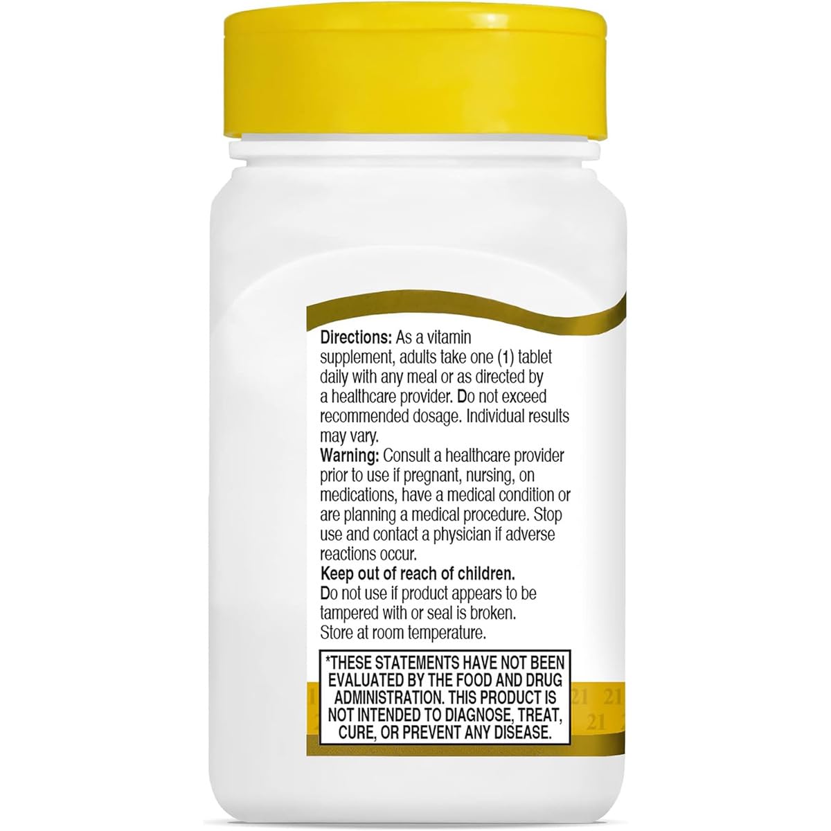 21st Century B-1 Tablets, 100 Mg, 110 Count