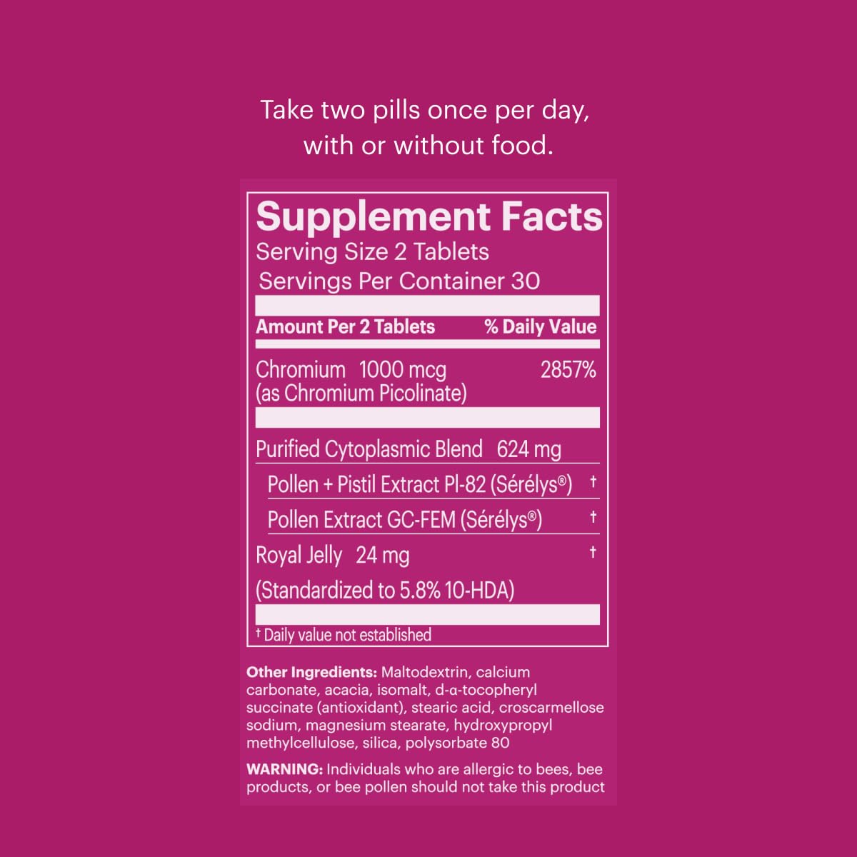 Bonafide Serenol Relief from Hormonal Mood Swings, Irritability, & PMS Bloating. — 3-Month Supply (180 Tablets)