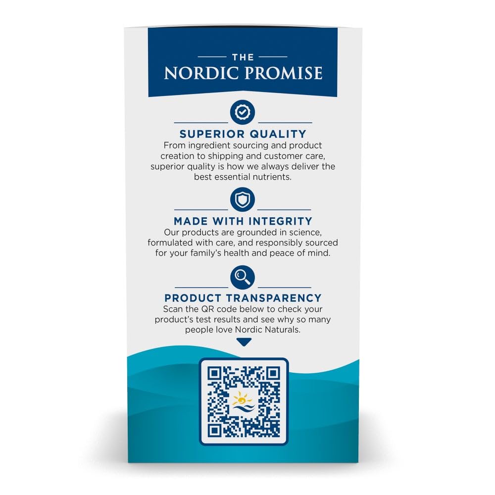 Pre-Order | Arrives in 5–10 Days – Nordic Naturals Omega Curcumin, Lemon - 60 Soft Gels - 1200 mg Omega-3 + 400 mg Optimized Curcumin - Combats Cellular Stress - Non-GMO - 30 Servings