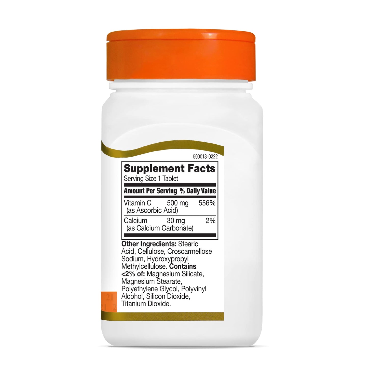 21st Century C 500 Mg Tablets, 110 Count (Pack of 3)