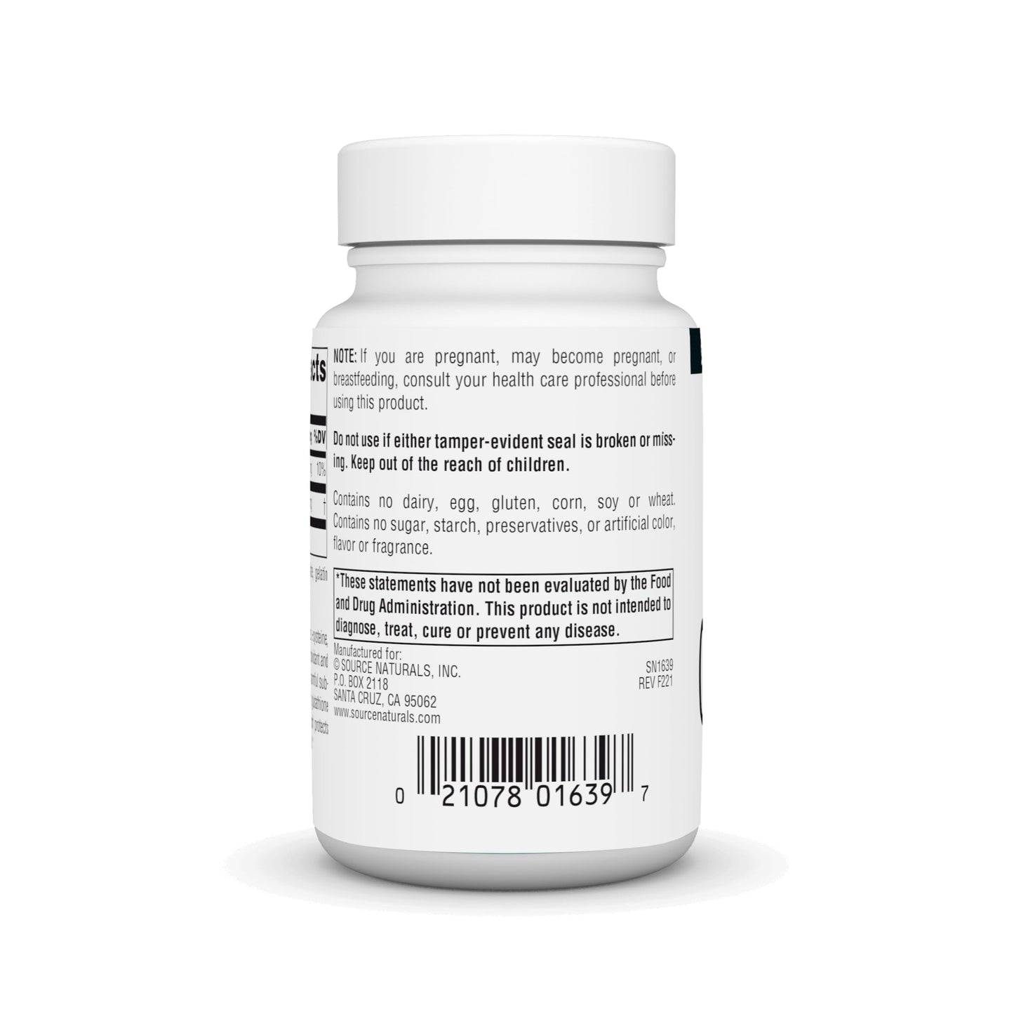 Pre-Order | Arrives in 5–10 Days – Source Naturals Glutathione, Supplement for Liver Support, 250mg - 30 Capsules