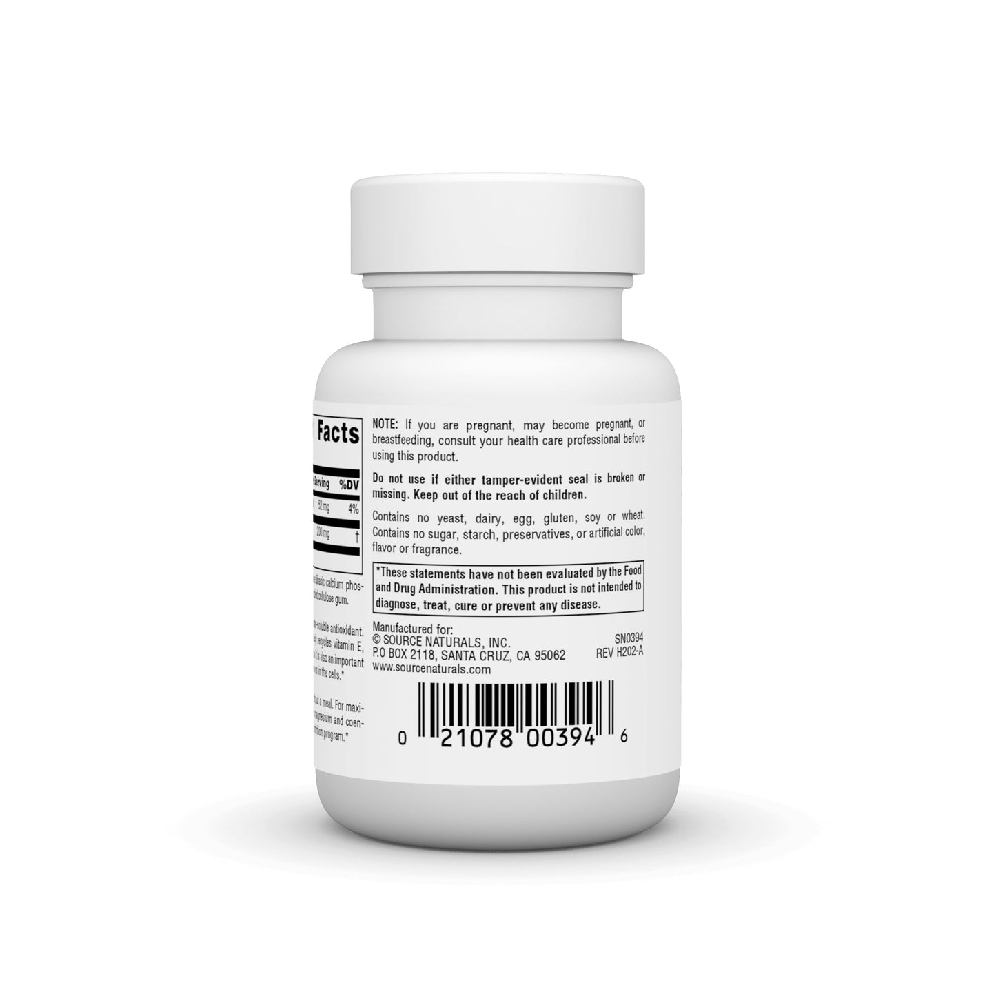 Source Naturals Alpha Lipoic Acid, 200 mg - 30 Tablets