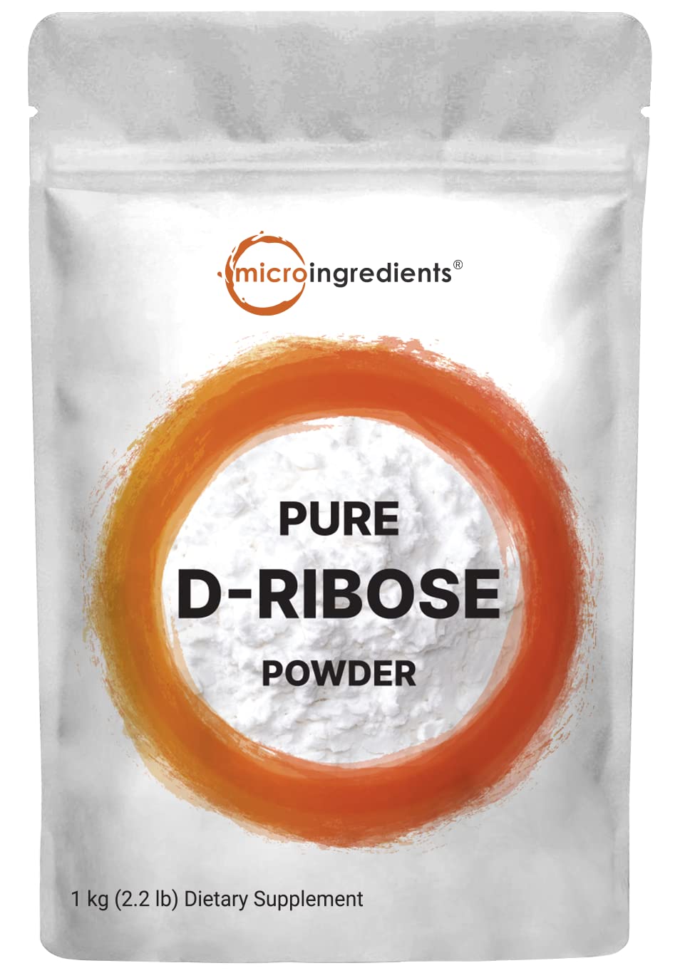 Pre-Order | Arrives in 5–10 Days – Pure D Ribose Powder, 1 KG (2.2 Pound & 200 Servings) - Hair Support Supplement, Natural Simple Sugar, Dissolves Clear, Pharmaceutical Grade - Filler Free, No GMOs, No Gluten & Water Soluble