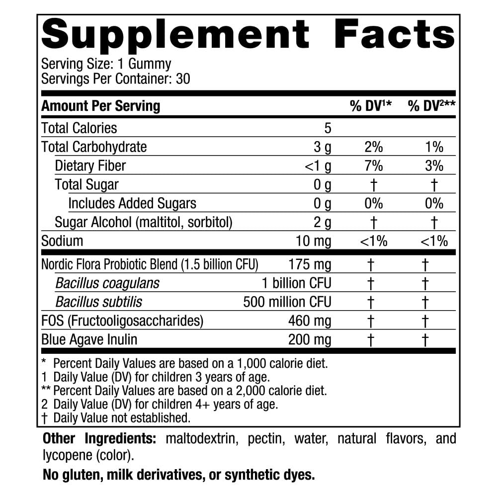 Pre-Order | Arrives in 5–10 Days – Nordic Naturals Zero Sugar Kids Probiotic Gummies - Strawberry Watermelon Flavor - 30 Gummies - Supports Digestive Wellness & Immune Health - Non-GMO - Third Party Tested - Vegan - 30 Servings