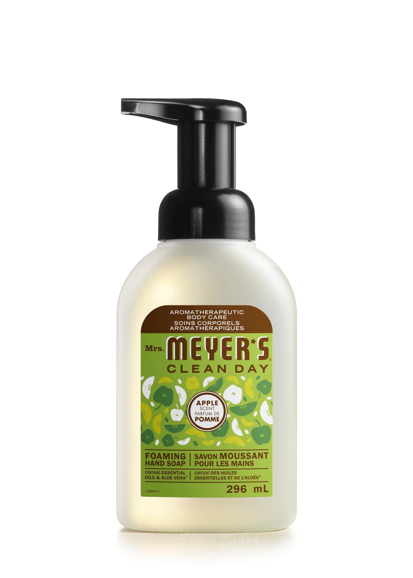 Mrs. Meyer's Foaming Hand Soap, Biodegradable Hand Wash Made with Essential Oils, Apple, 296 mL