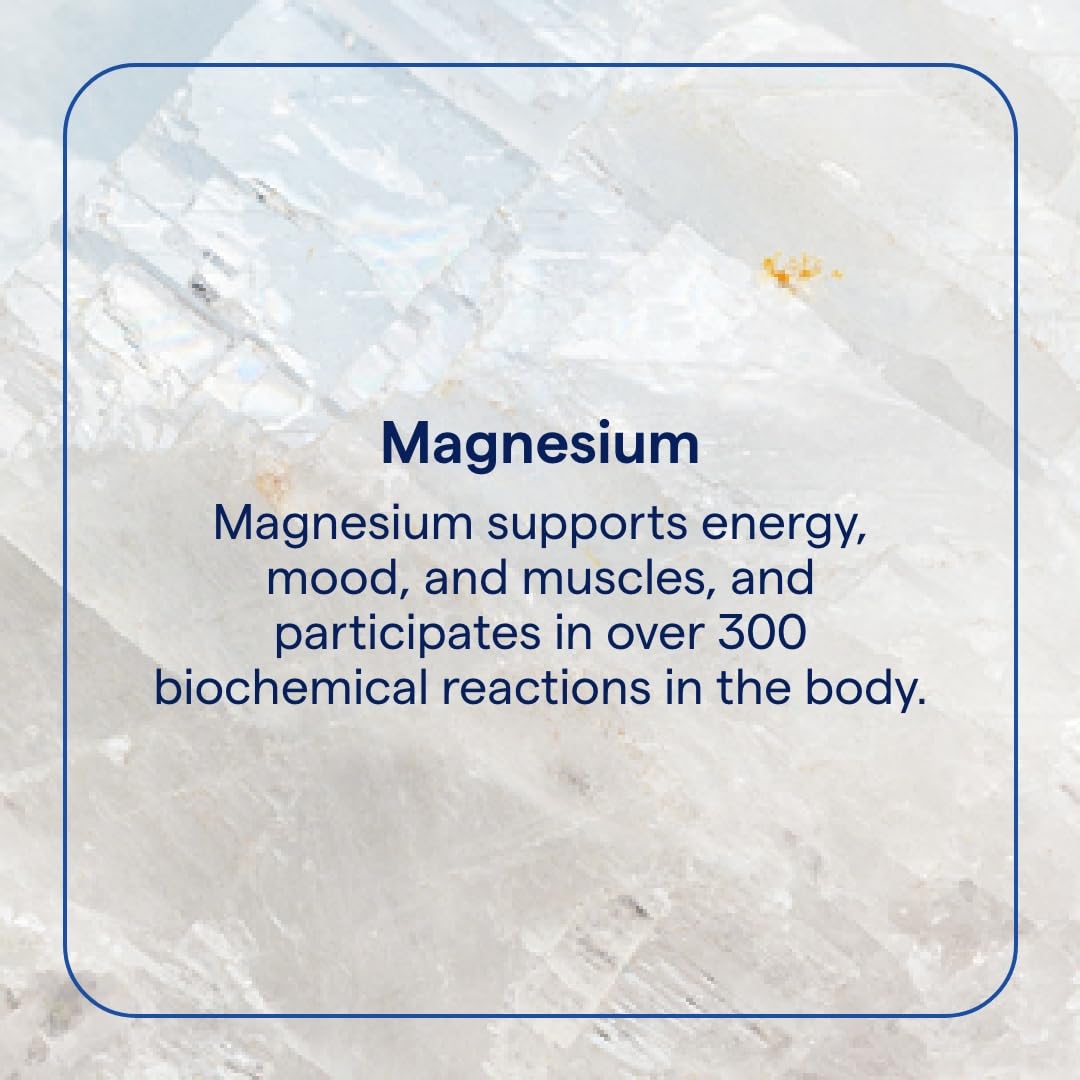Trace Minerals Magnesium Liquid 300mg - Energy & Heart Health Support Supplement - Minerals to Aid Digestion & Hydration - Support Healthy Bones - Natural Tangerine Flavor, 16 fl oz (32 Servings)