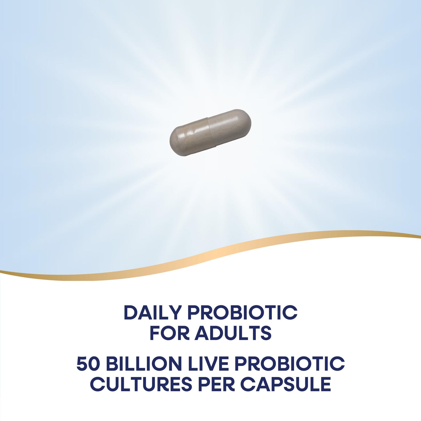 Nature's Way Extra Strength(1) Fortify Probiotic, Prebiotics, 50 Billion Live Cultures, Digestive and Immune Health Support*, 30 Capsules (Packaging May Vary)