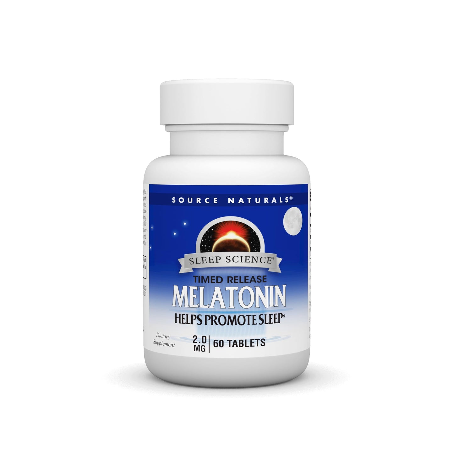 Pre-Order | Arrives in 5–10 Days – Source Naturals Melatonin, Helps Promote Sleep*, 2 mg - 60 Time-Released Tablets