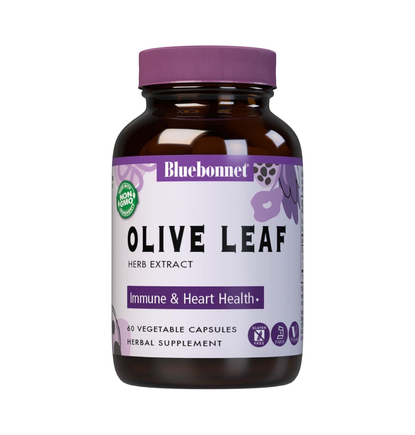Bluebonnet Nutrition Standardized Olive Leaf Herb Extract, 60 Count