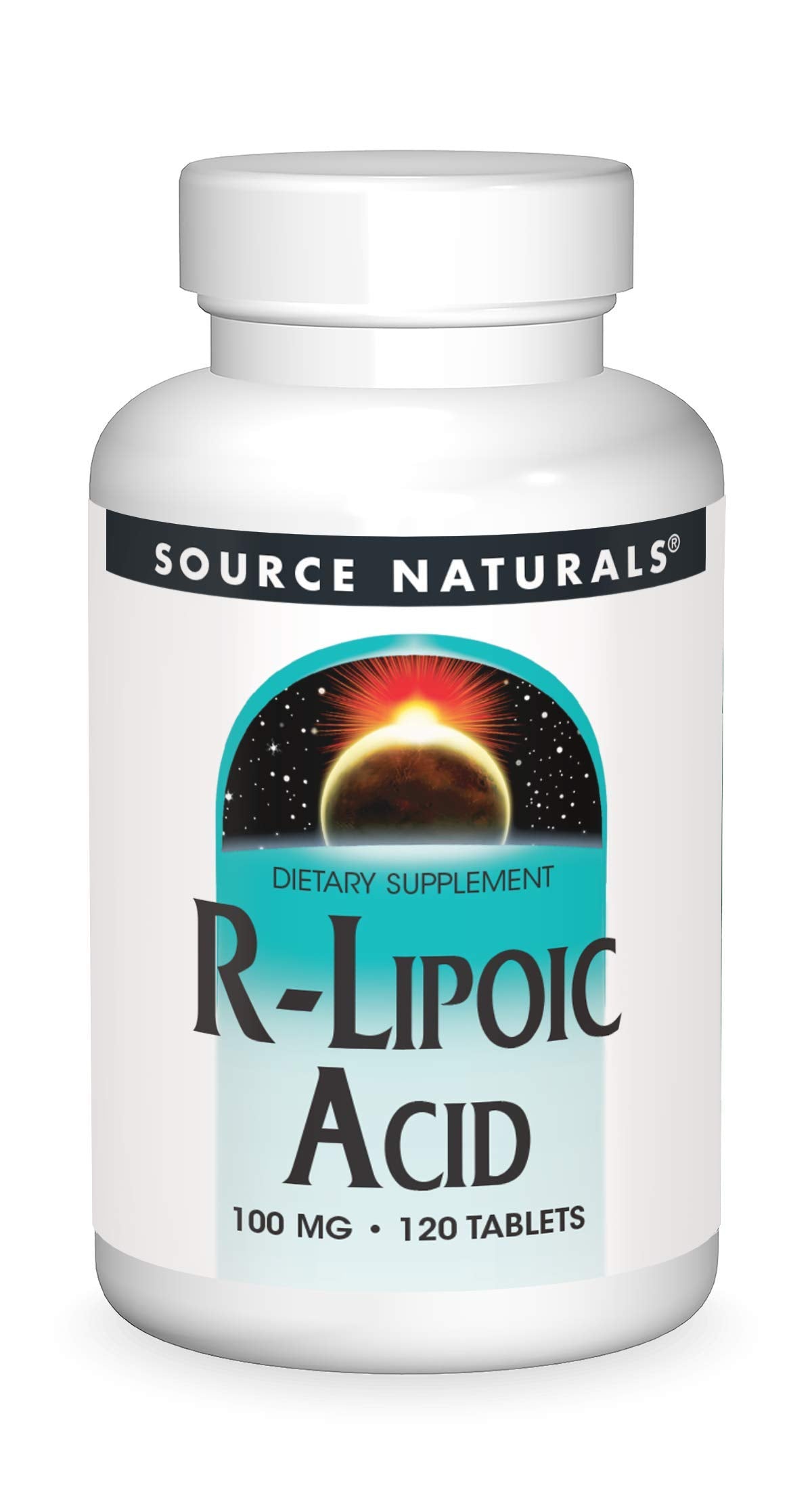 Pre-Order | Arrives in 5–10 Days – Source Naturals R-Lipoic Acid 100mg, 120 Tablets