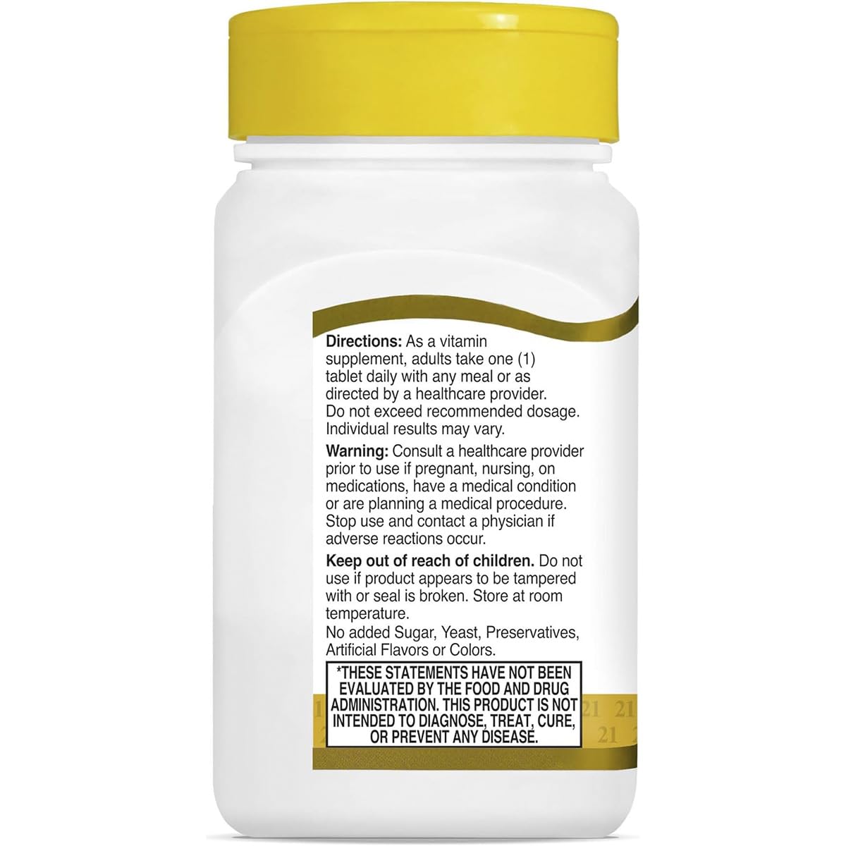 21st Century B-12 500 mcg Tablets, 110-Count (Pack of 2)