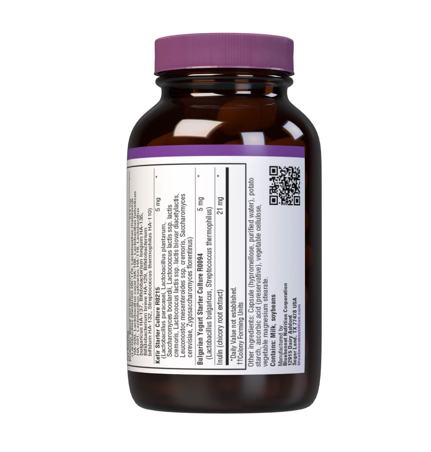 Bluebonnet Nutrition Probiotic and Prebiotic, 30 Billion CFU Per Serving, Supports Immune & Aids in Digestive Health, Gluten-Free, Non-GMO, 30 Count