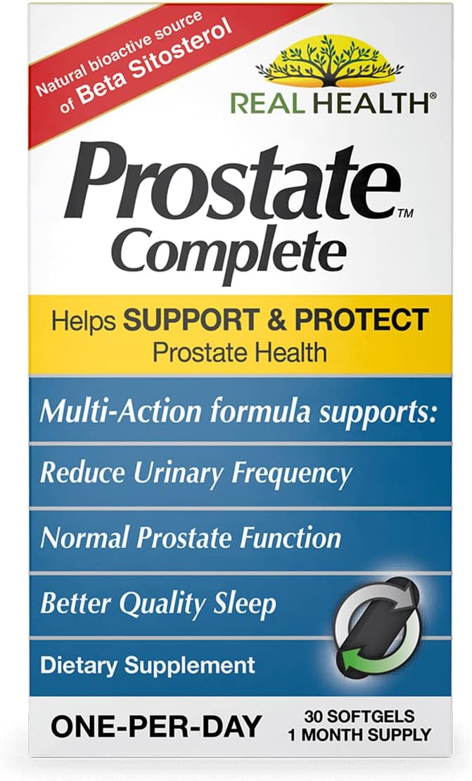 Real Health Prostate Complete, 30 Softgels