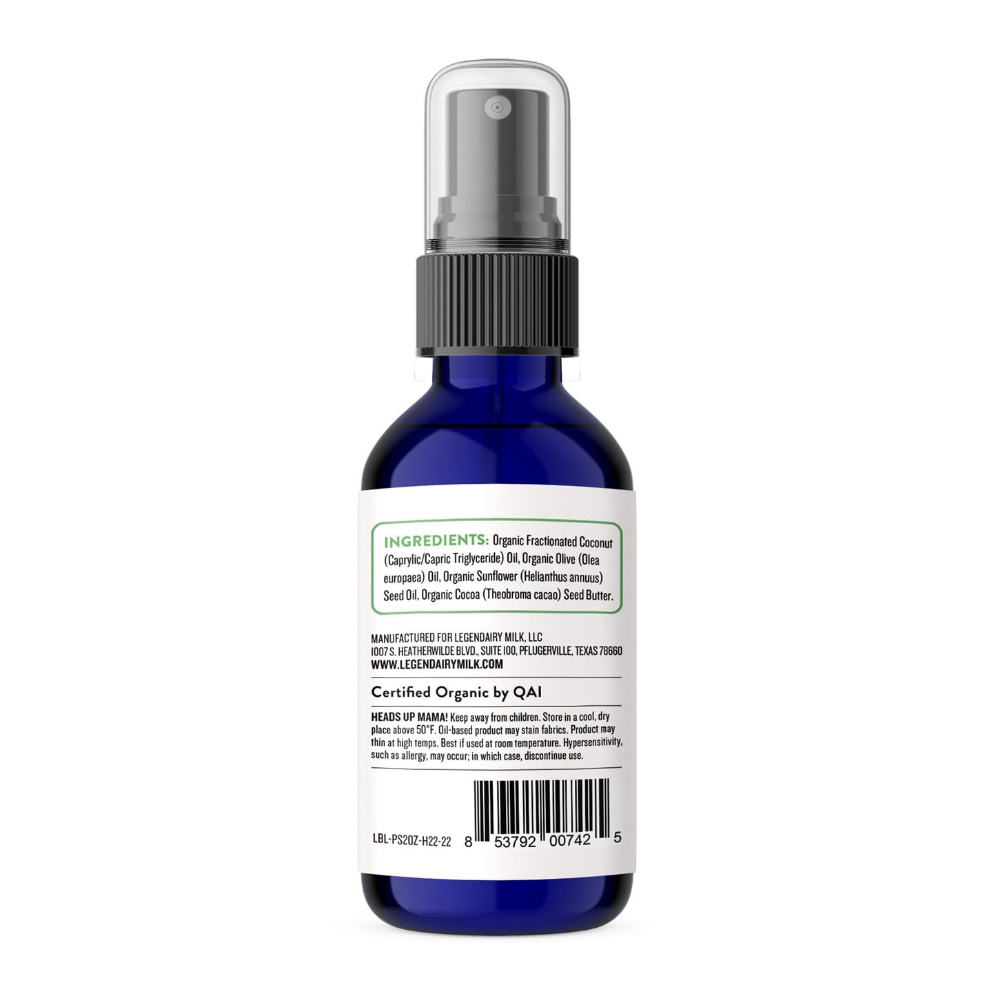 Legendairy Milk Sunflower Lecithin + Pumping Spray Bundle - Lactation Supplement for Clogged Milk Ducts with Organic Natural Lubricant for Breast Shields, Made in USA