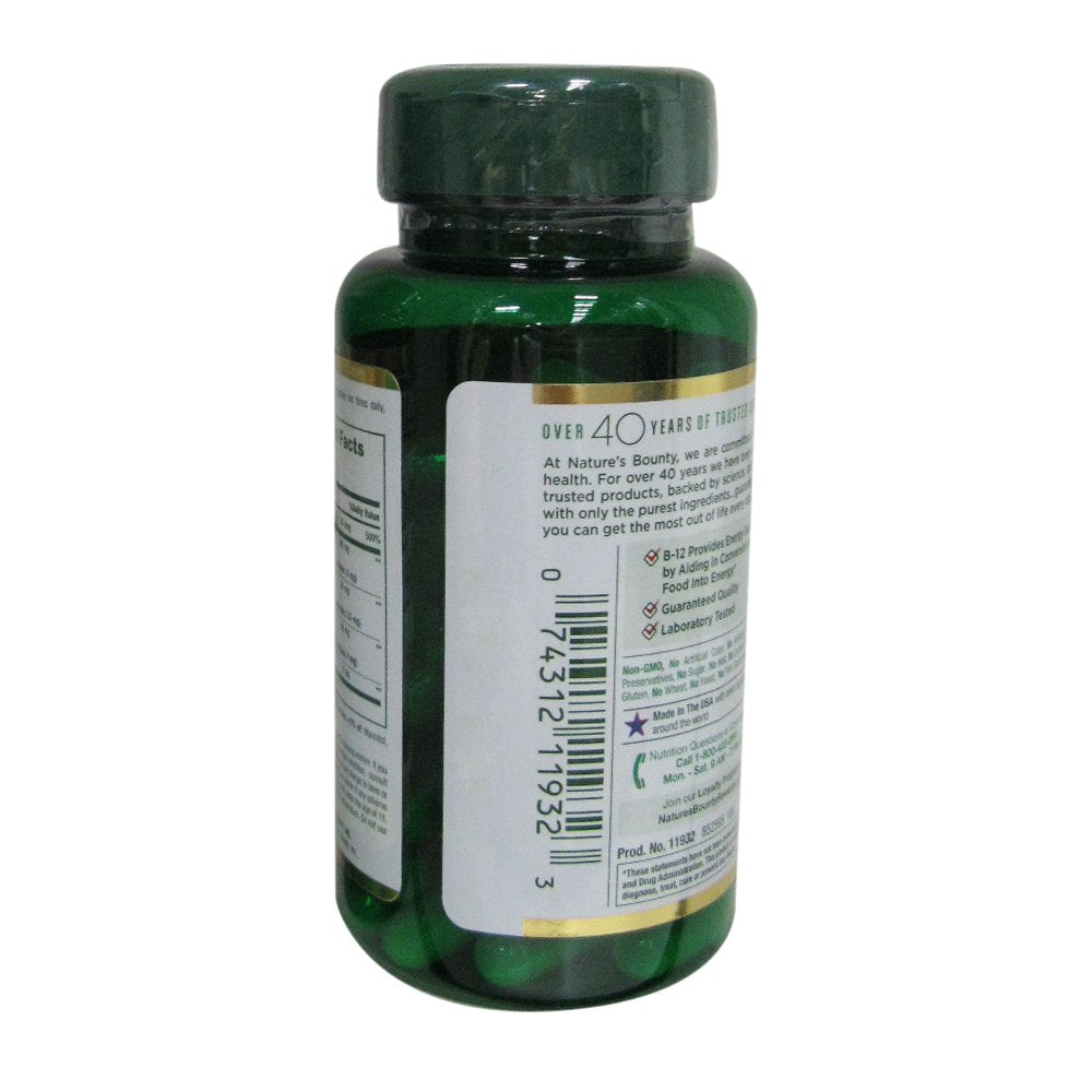 Nature's Bounty Ginseng Complex, Supports Vitality & Immune Function, 75 Capsules
