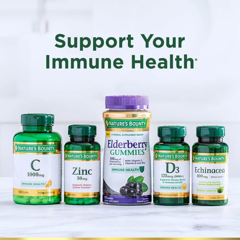 Nature's Bounty Selenium, Supports Prostate and Immune System Health, 200 mcg, 100 Tablets