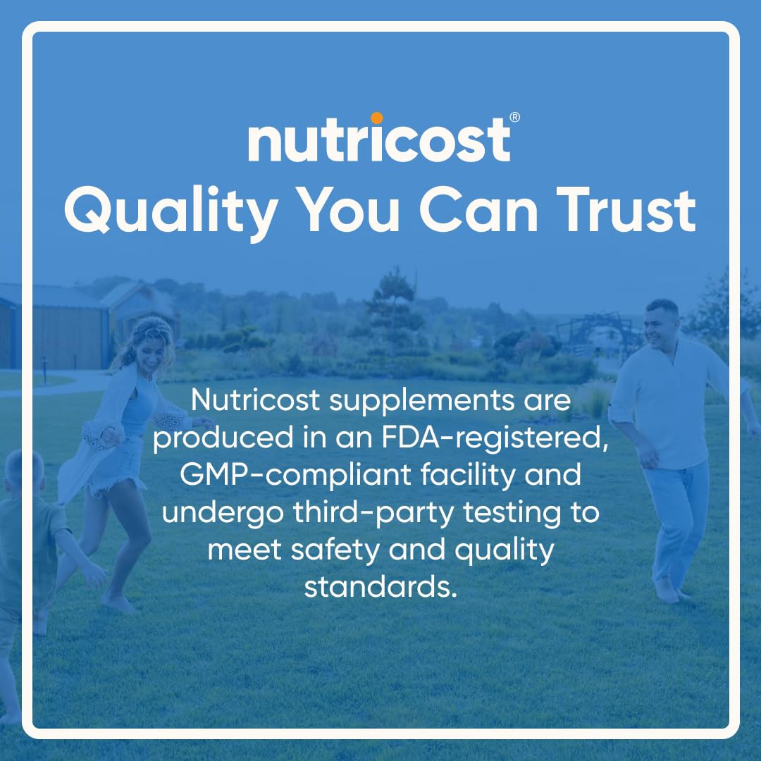 Pre-Order | Arrives in 5–10 Days – Nutricost Vitamin C with Rose HIPS 1025mg, 240 Capsules - Vitamin C 1,000mg, Rose HIPS 25mg, Premium, Non-GMO, Gluten Free Supplement
