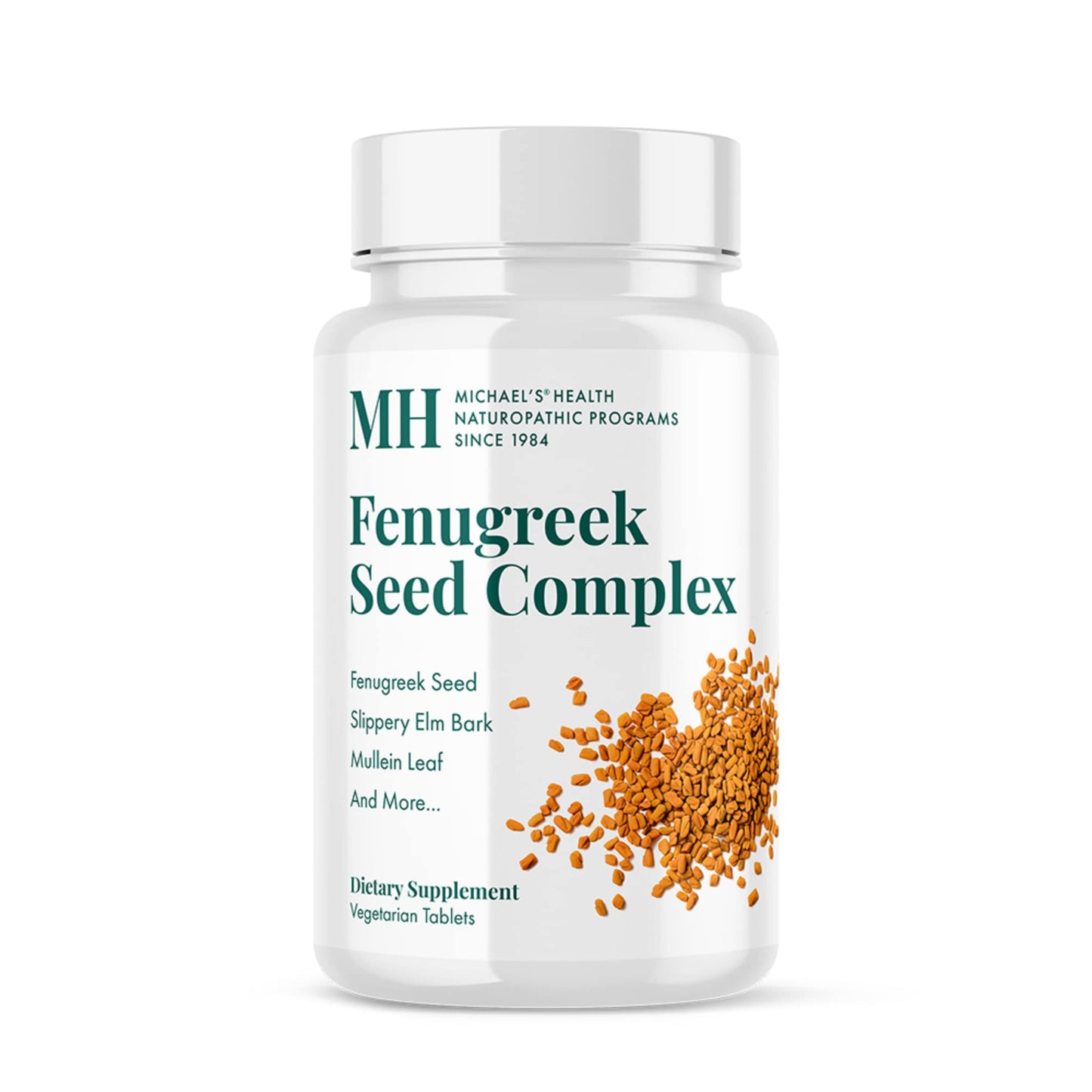 MICHAEL'S Health Naturopathic Programs Fenugreek Seed Complex - 60 Vegetarian Tablets - Nutrients to Support Lung Function - 20 Servings