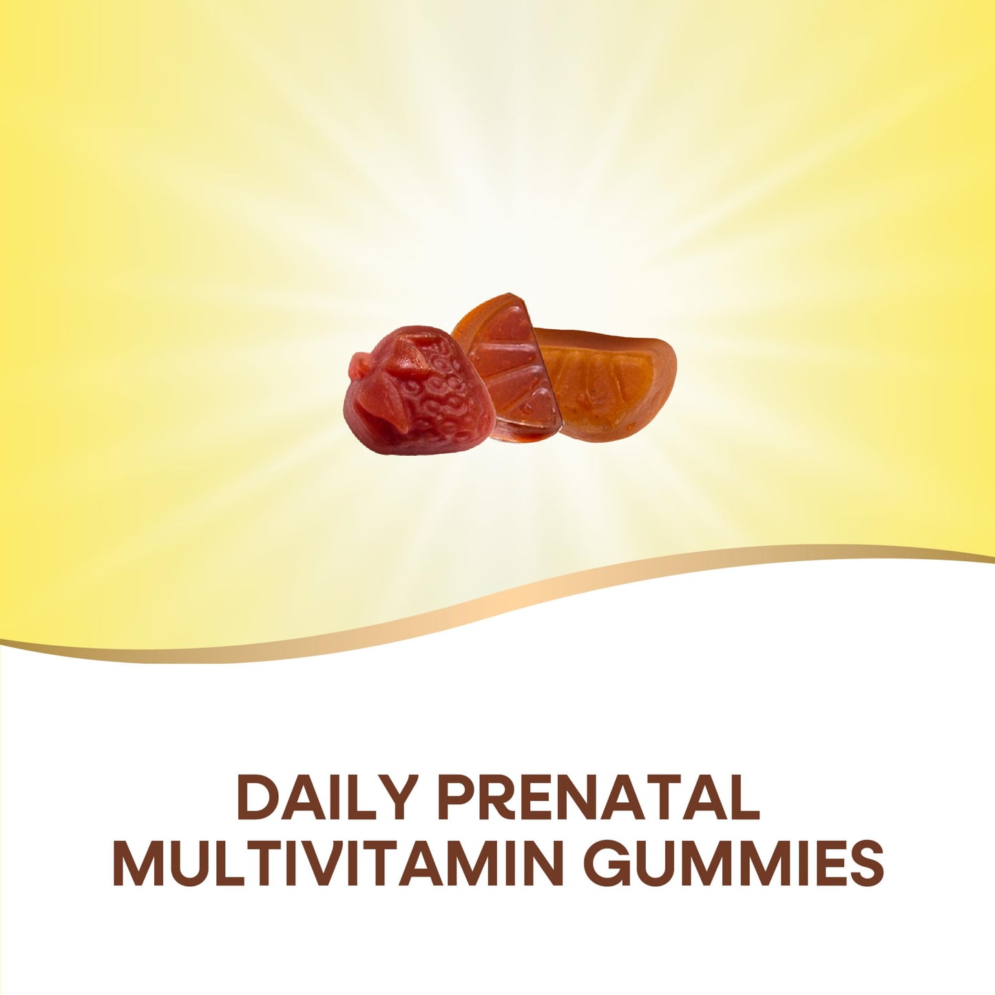 Nature’s Way Alive! Prenatal Premium Gummy Multivitamin, High Potency Folate, Plant-Based DHA, Vegetarian, Strawberry and Lemon Flavored, 75 Gummies