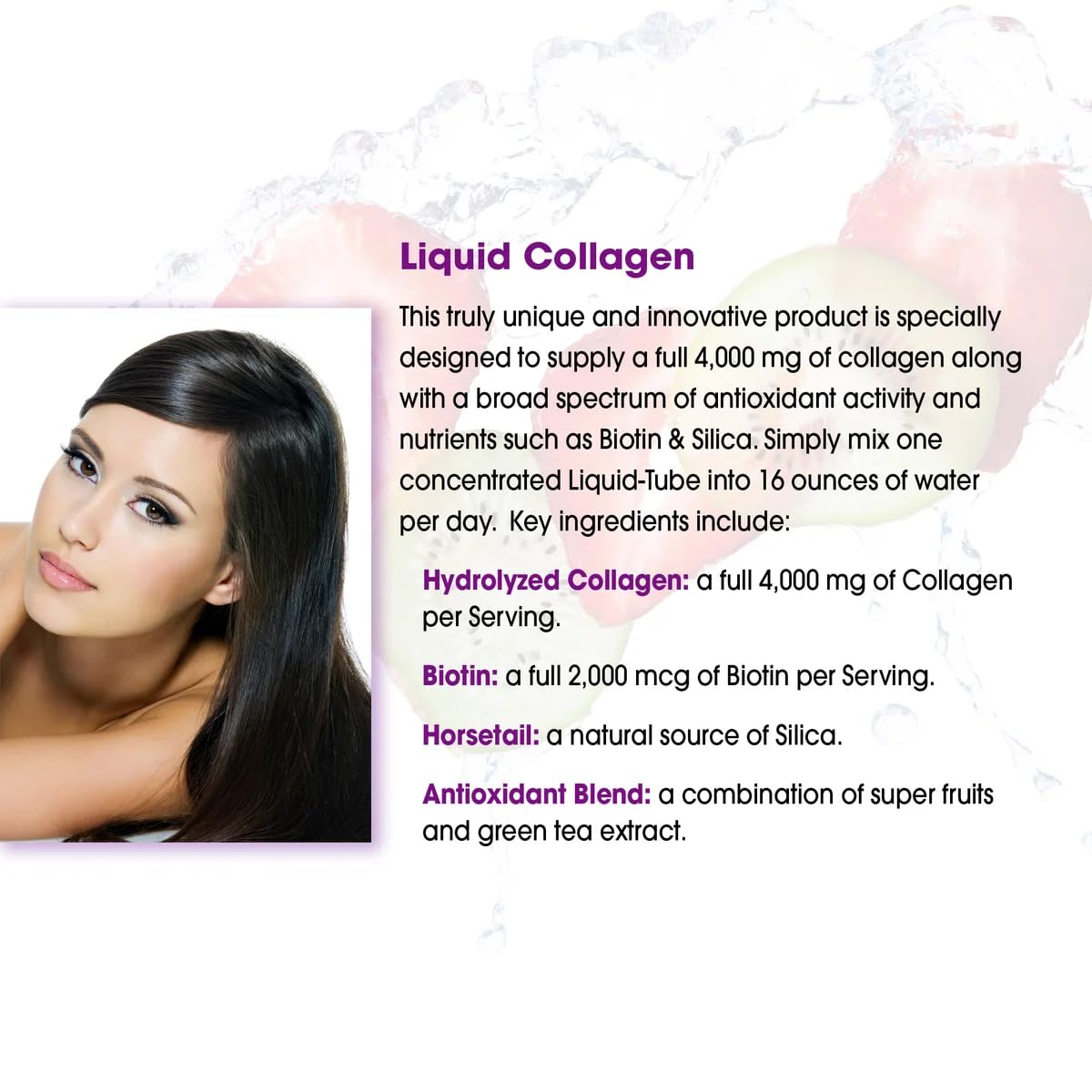 Applied Nutrition Liquid Collagen Skin Revitalization, Limited Value 1 Pack (30 Count Total)