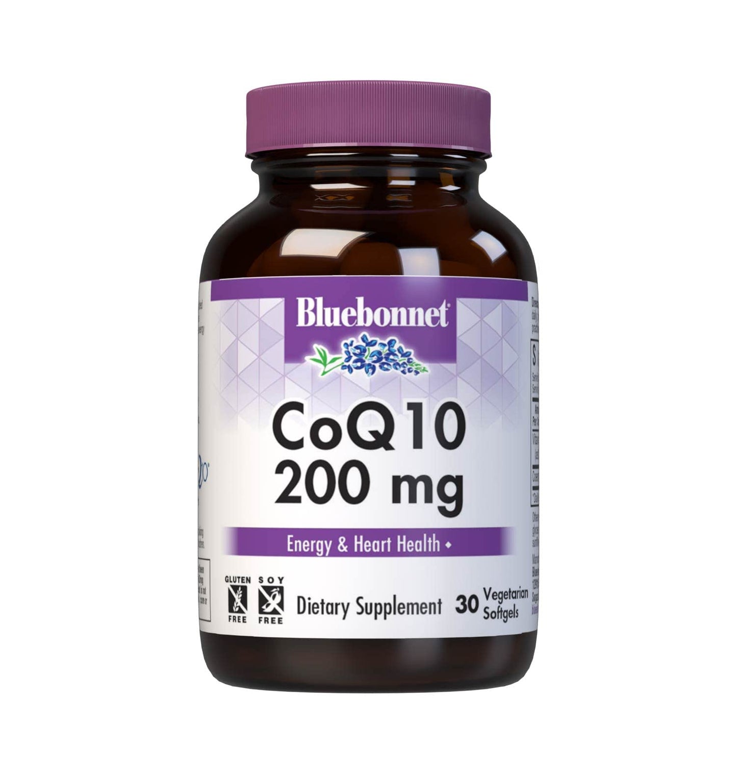 BlueBonnet CoQ-10 Vegetarian Softgels, 200 mg, 30 Count