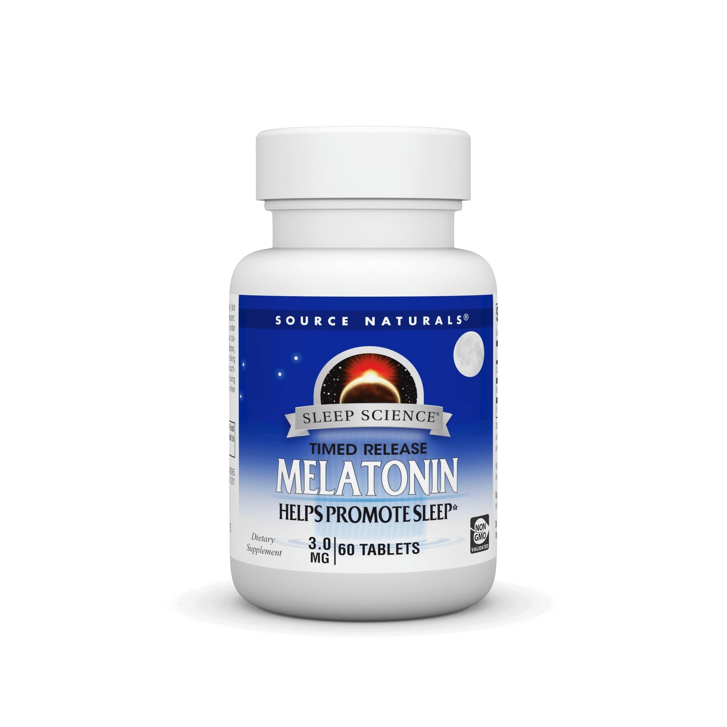 Pre-Order | Arrives in 5–10 Days – Source Naturals Sleep Science Melatonin* - 3 mg, 60 Time Released Tablets