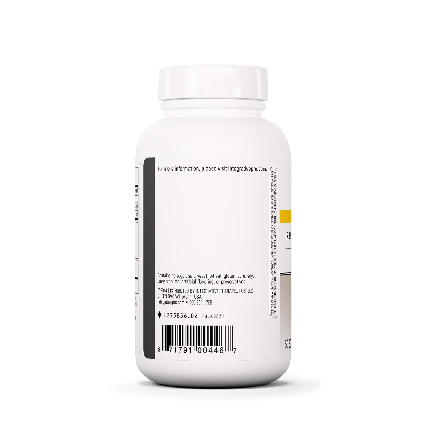 Integrative Therapeutics - Resveratrol Ultra HP, 175 mg Resveratrol - Cardiovascular Support*- 60 Softgels