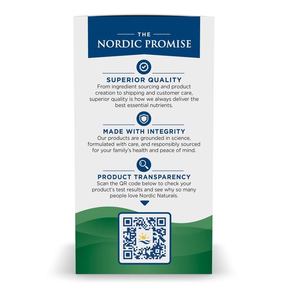 Pre-Order | Arrives in 5–10 Days – Nordic Naturals Mood Support Omega Blend - Unflavored - 60 Soft Gels - 1400 mg Omega-3 Supplement with EPA & DHA - Promotes Balanced Mood and Serenity - Non-GMO - 30 Servings