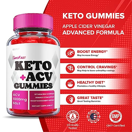 Profast Keto Acv Gummies, ProFast KetoAcv Gummies, Profast Gummies, Pro Fast Keto Acv Gummies Advanced Weight Shark Loss Tank, Profast Gummies 1000mg Apple Cider Vinegar, Vegan Gummy (60 Gummies)