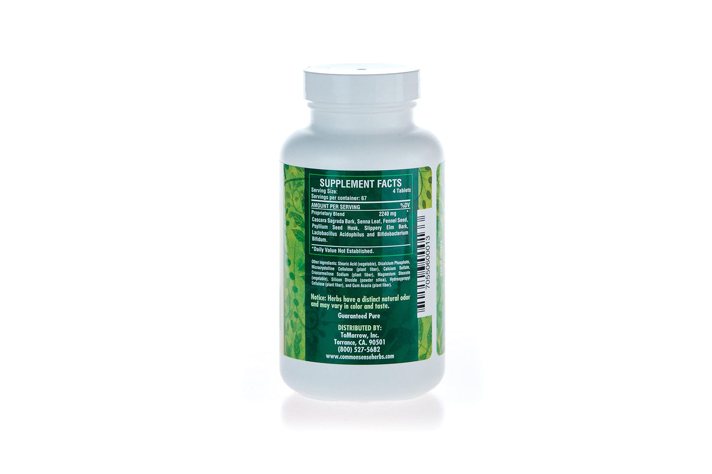 Pre-Order | Arrives in 5–10 Days – Common Sense Herbal Products SuperLax (270): Colon Cleanser