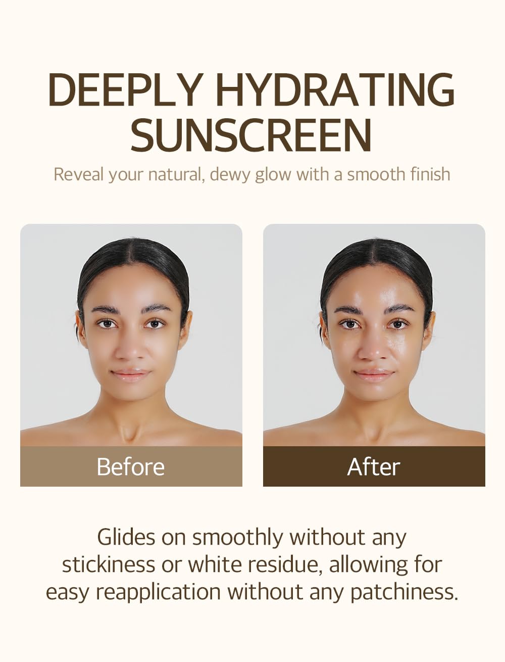 mixsoon Bean Sunscreen SPF 50 Airy Texture Type For Face Korean Skin Care 1.69 fl oz / 50ml
