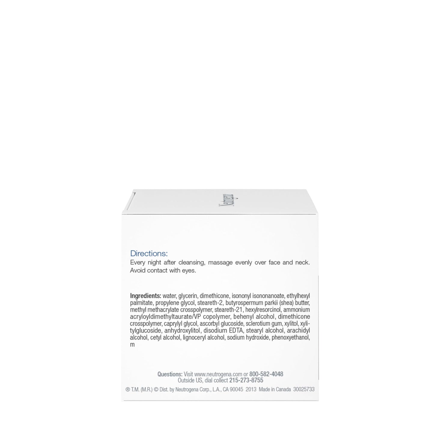 Neutrogena Triple Age Repair Night Cream, 1.7oz Jar, Anti-Aging Face Cream, Face Moisturizer For Women & Men, Hydrating Night Face Moisturizer for Even Skin Tone & Firming, Vitamin C